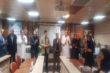 مراسم میلاد با سعادت حضرت فاطمه زهرا (س) و تقدیر از پرستاران نمونه بیمارستان توانبخشی رفیده